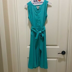 Size 0 teal dress